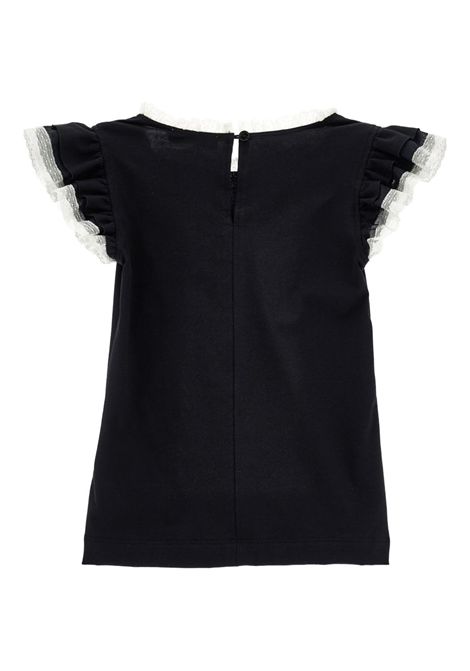 T- shirt con rifinitura in pizzo PHILOSOPHY KIDS | I1G600 72010050